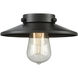 Franklin Restoration Railroad 1 Light 8 inch Oil Rubbed Bronze Mini Pendant Ceiling Light in Incandescent, Franklin Restoration